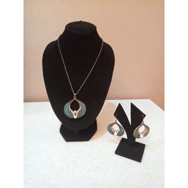 Kalung Wanita dan Anting 1set Cleopatra Necklace Set Kode K36
