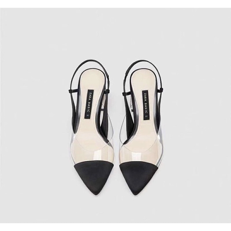 Zara Basic Heels Black (Zr)