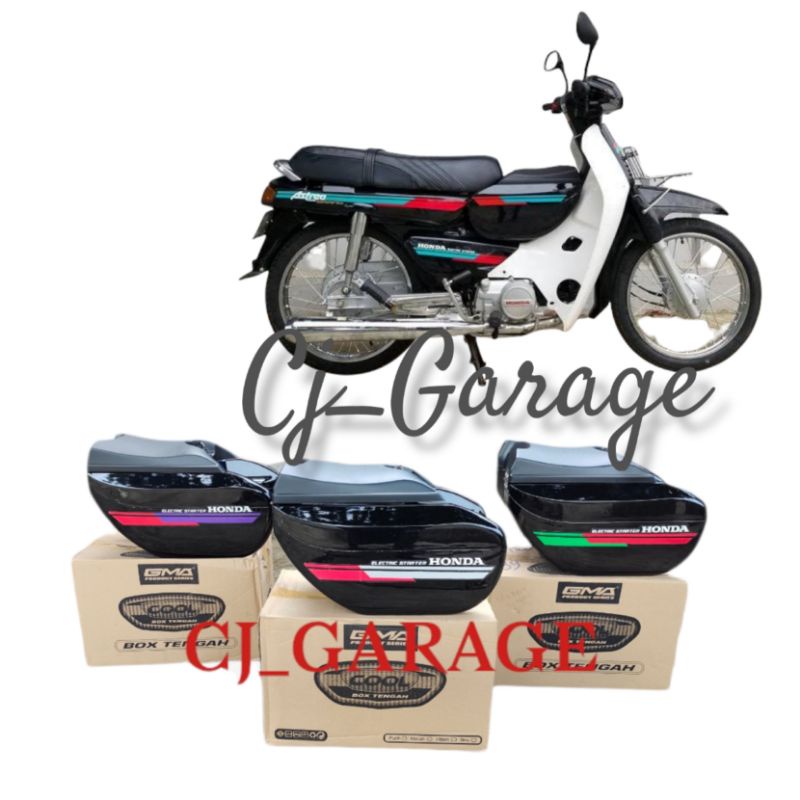 Center box bok bagasi tengah astrea grand sabit bulus impressa dan legenda Lis Merah Hijau