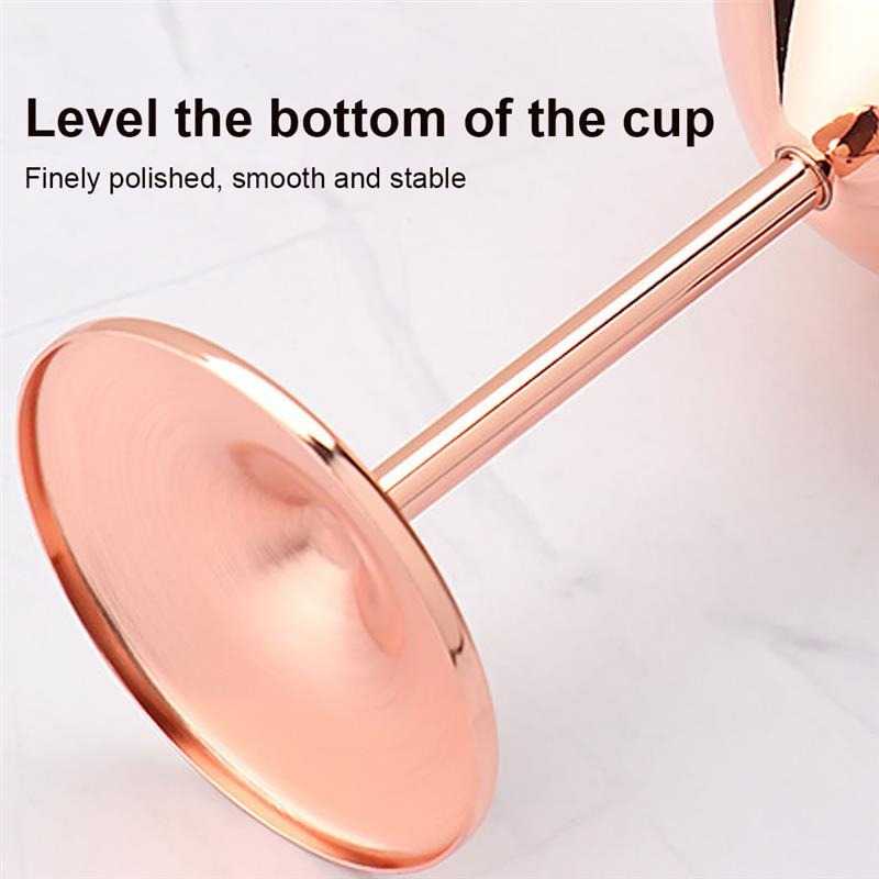 TD-DA YJBL Gelas Cangkir Stainless Steel Champagne Wine Goblet 220ml - XR105