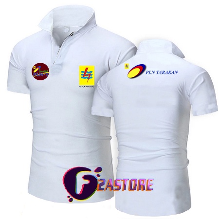 Baju Kerah Model Kaos KERAH Pelayanan Listrik Nasional Tarakan - PLN TARAKAN F2Astore