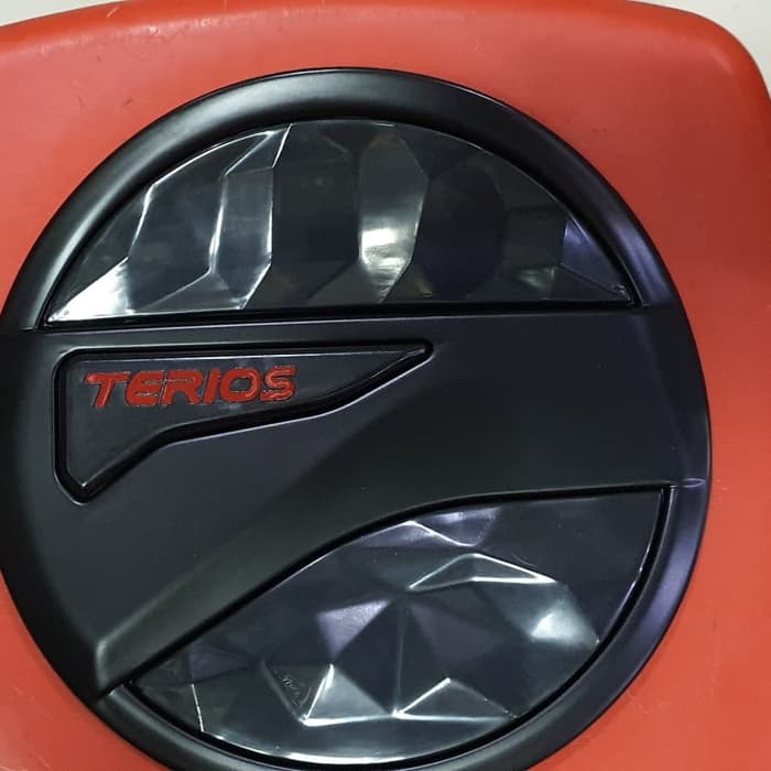 Tank cover TUTUP TANGKI bensin MOBIL DAIHATSU ALL NEW TERIOS HITAM DOFF DIAMOND