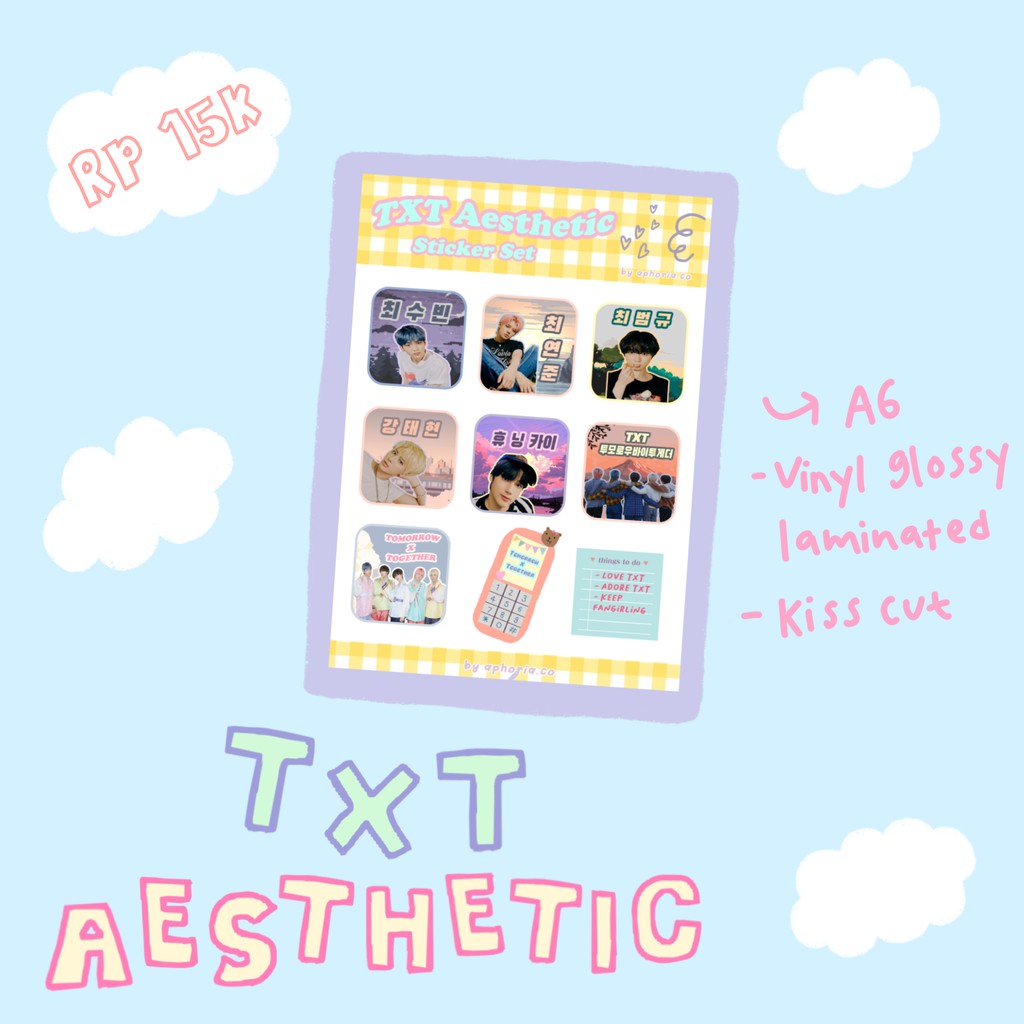TXT Aesthetic Sticker