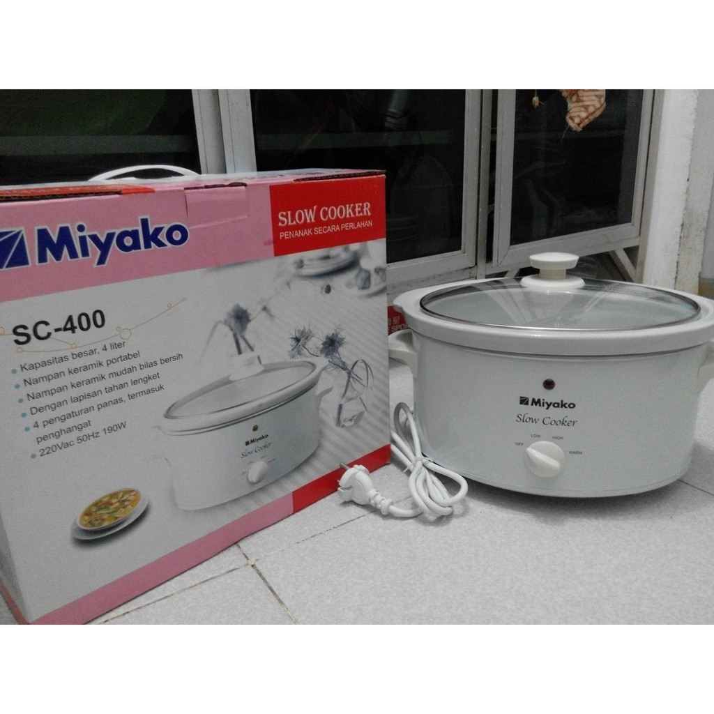 Miyako SC400 – Slow Cooker 3 Liter