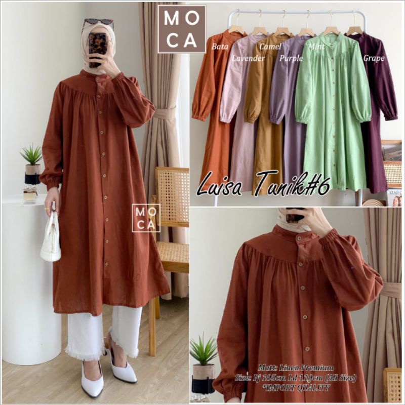 LUISA TUNIK BY MOCA (ready bata)