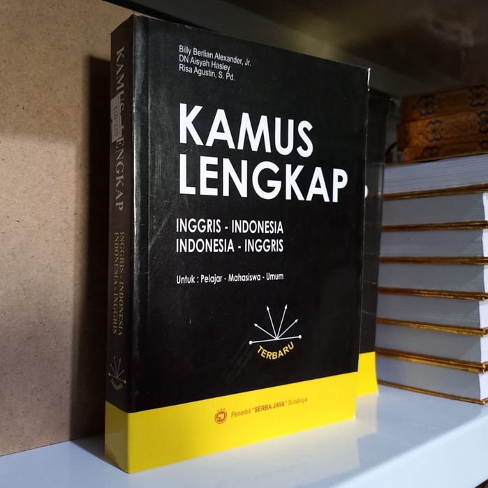 Kamus Bahasa Inggris Hitam (Hard Cover Tebal)