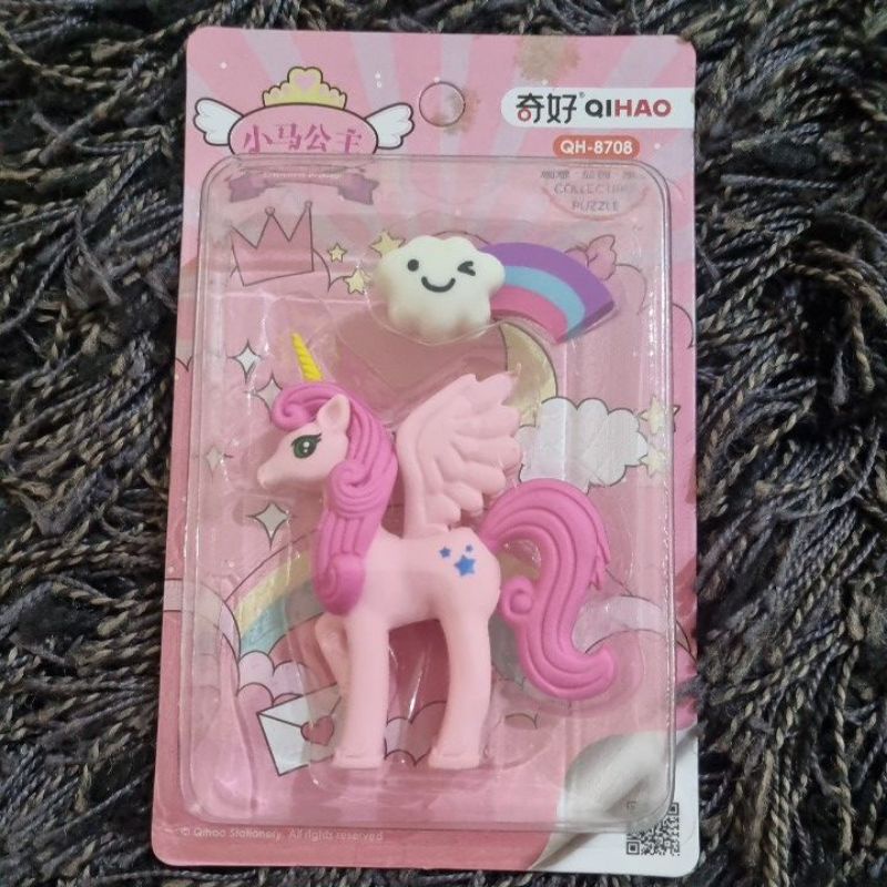 Penghapus Unicorn Erasers Collectible Puzzle