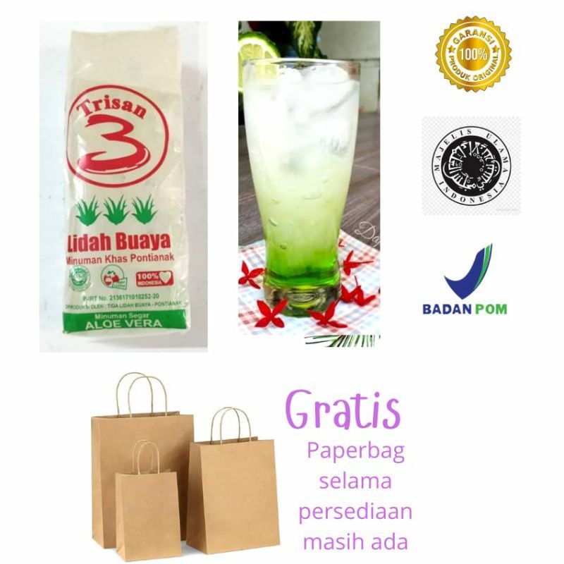 

Minuman Nata de Aloevera khas Pontianak