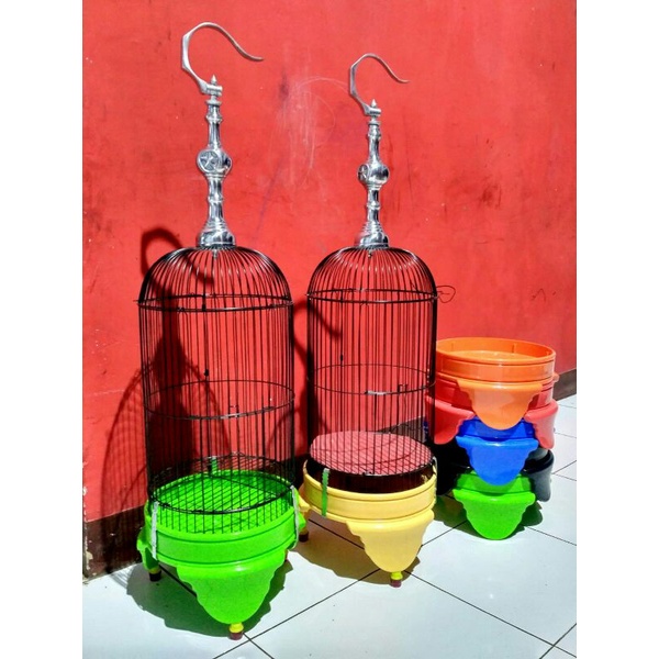 sangkar pleci burcil Rep hellopet +pion panjang stainles