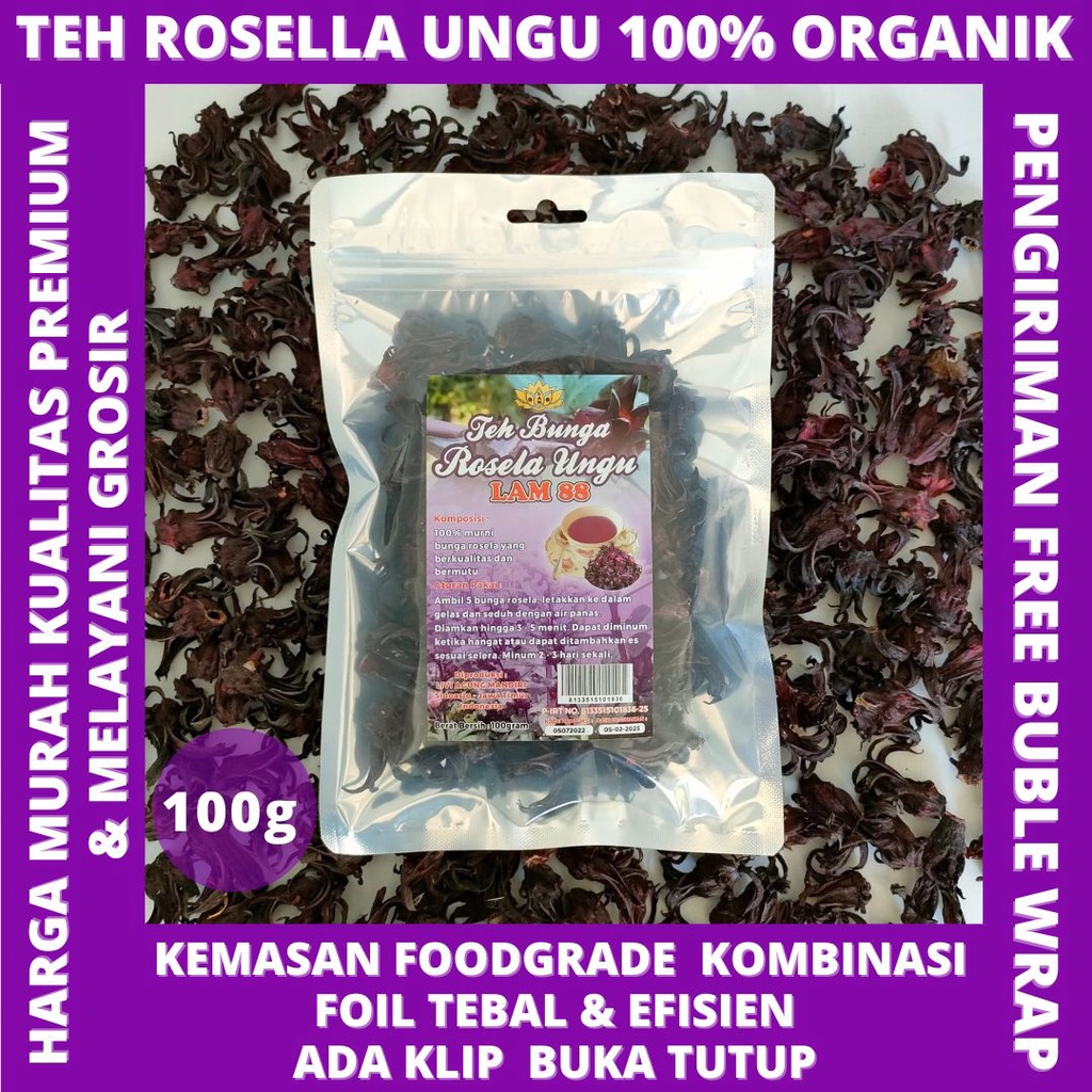 rosella ungu premium