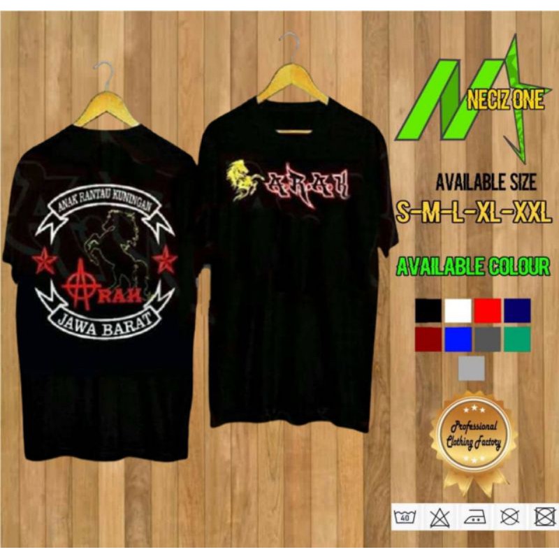 KAOS ARAK ANAK RANTAU KUNINGAN JAWA BARAT KAOS BARAKUDA INDONESIA