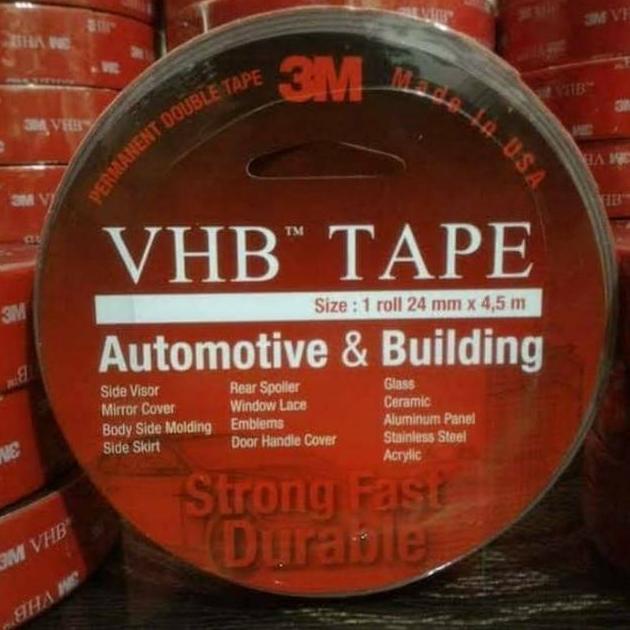 

((BISA COD)) Original 3M Double Tape VHB 24mm Super Kuat Tahan Lama Super Lengket