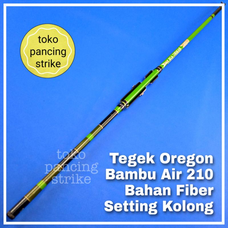 joran pancing tegek oregon panda fiber uk 210 set kolong