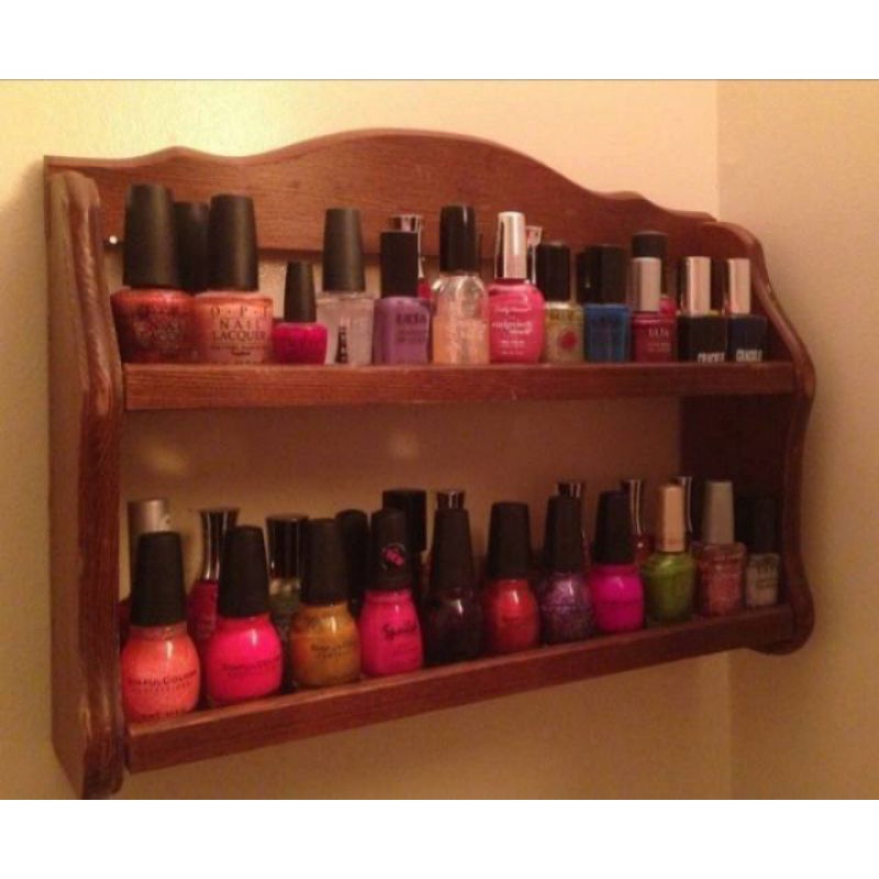 custom rak kayu jati