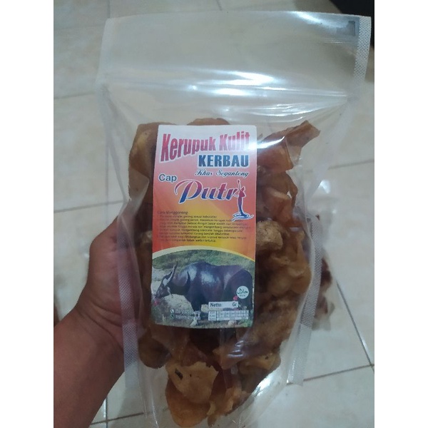 

Kerupuk kulit Kerbau