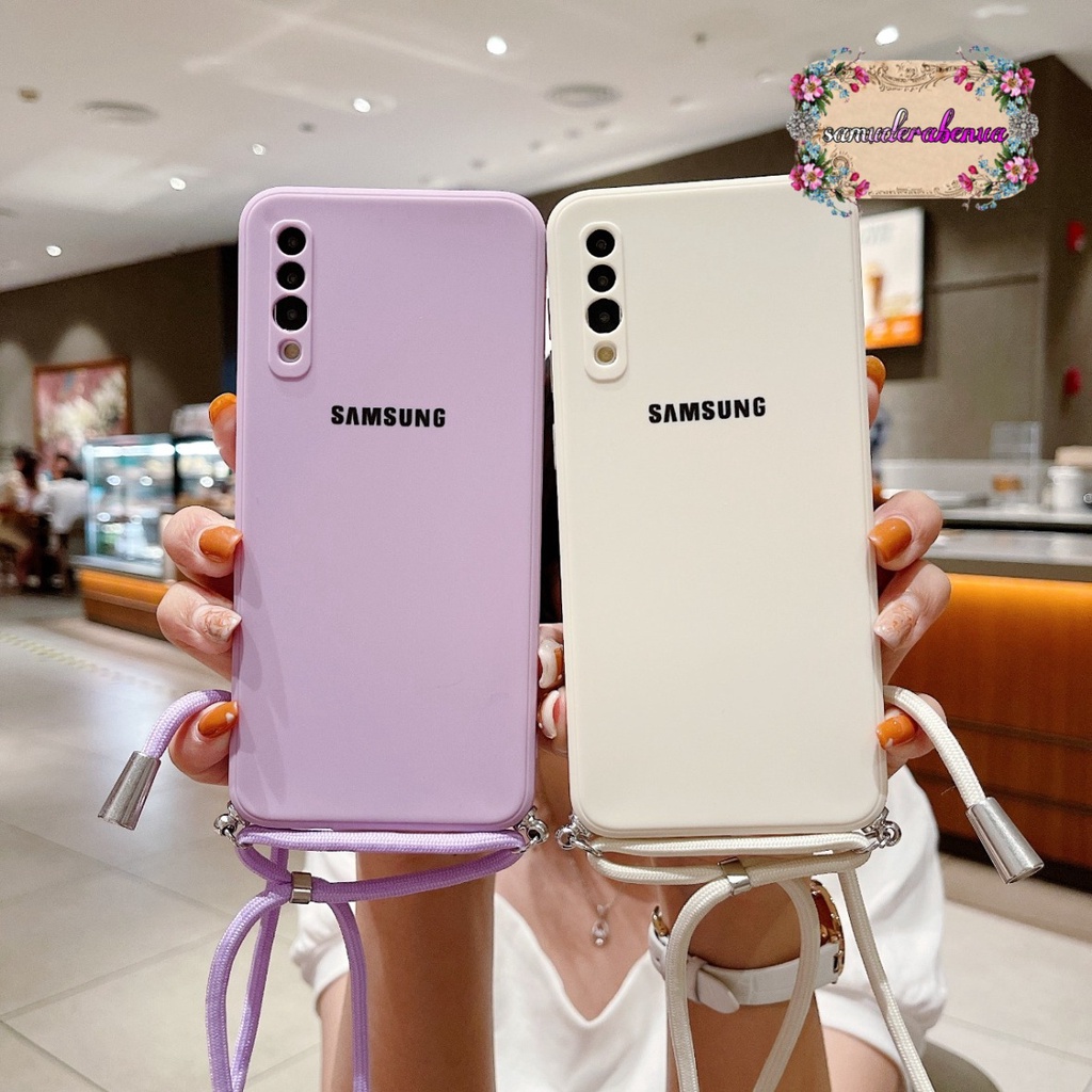 SOFTCASE SLINGCASE ORIGINAL SILIKON PELINDUNG KAMERA SAMSUNG A12 A50 A50S A30S A750 A7 2018 S10 S10+ A52 SB2738