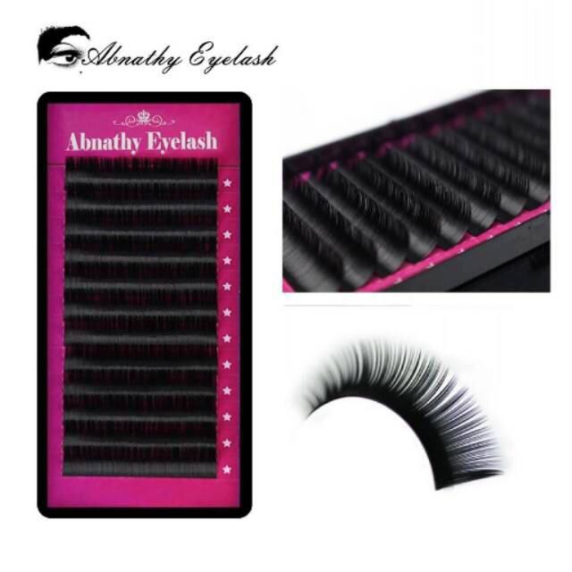 ABNATHY Premium Eyelash Extension MIX Size &amp; Single Size / Bulumata Sambung Lembut