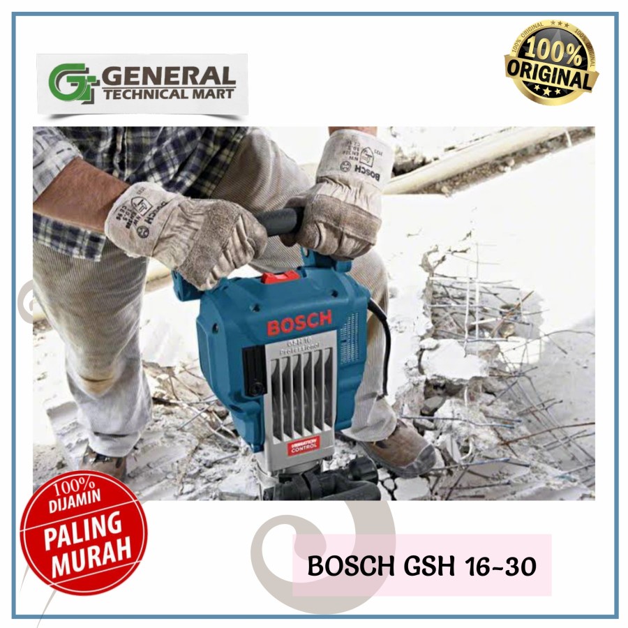 Jack Hammer / Mesin Bor Bobok Demolition Hammer - BOSCH GSH 16-30