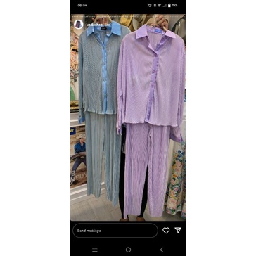 Set Plisket Bangkok - Ungu