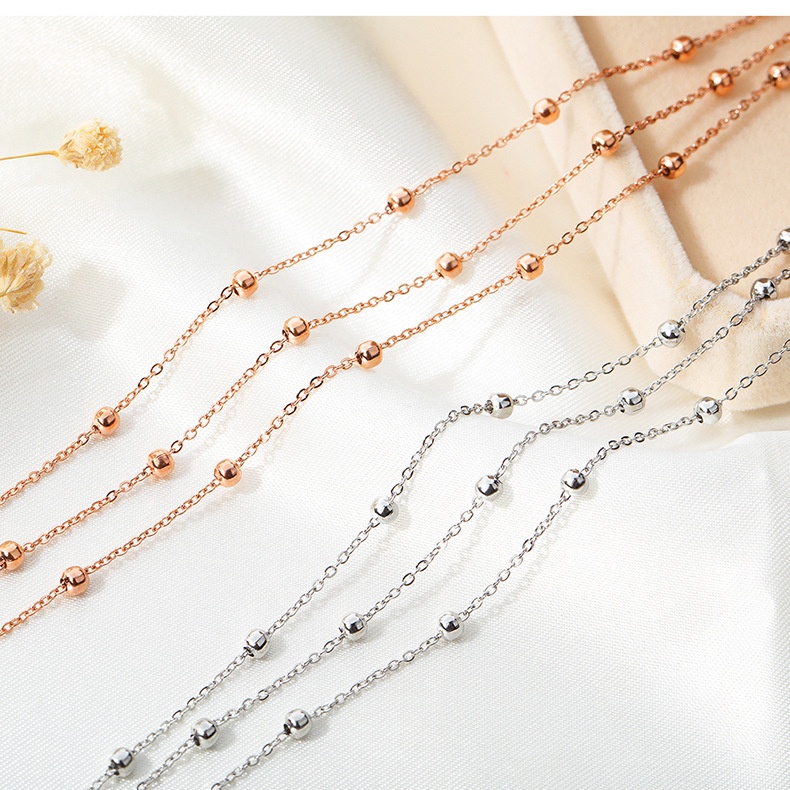 Gelang Kaki GL56 Stainless Steel / Titanium Premium Fashion Wanita Gelang Unik Lucu Keren Bagus Banget / Deluna/ BB