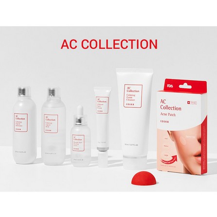 ⭐ BAGUS ⭐ COSRX ACNE AC Collection Soothing Moist Calming Mild Calming Intensive Spot Cream