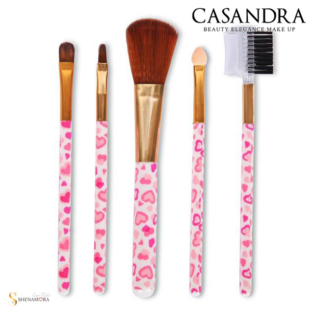 Casandra Alat Make  - Up Brush Hanger Series Isi 5