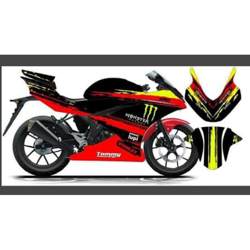 sticker decal full body gsx / sticker motor GSX 150 / striping GSX