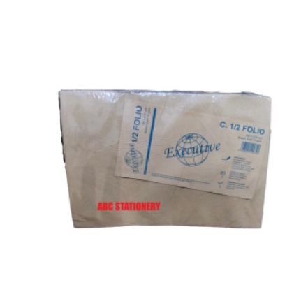 

Amplop coklat 1/2 Folio executive ( isi 100 )
