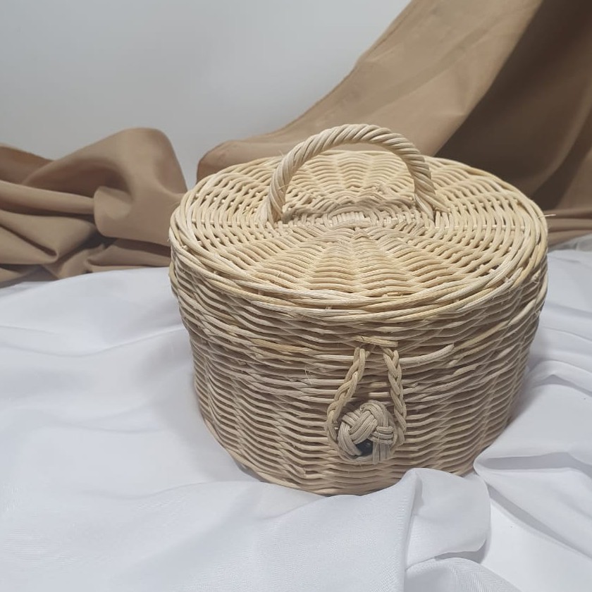 Keranjang Rotan Bulat Hampers Murah Shopee Indonesia