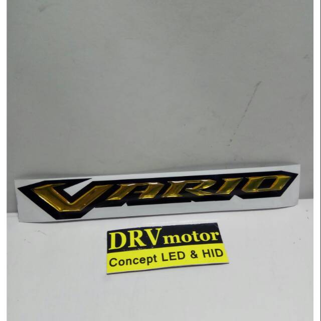 EMBLEM STIKER VARIO