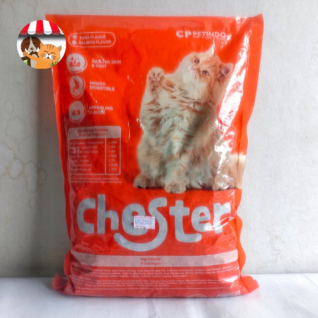 Chester Tuna 1kg Cat Food All Stages - Makanan Kucing Semua Umur