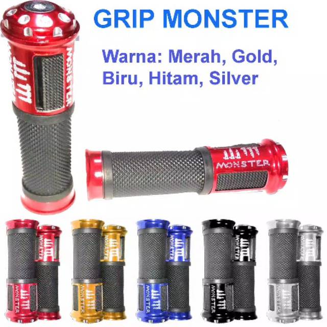 Handgrip Model Monster Pendek Warna