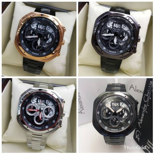 Jam Tangan Pria Alexandre Christie Ac 6468 Original Garansi