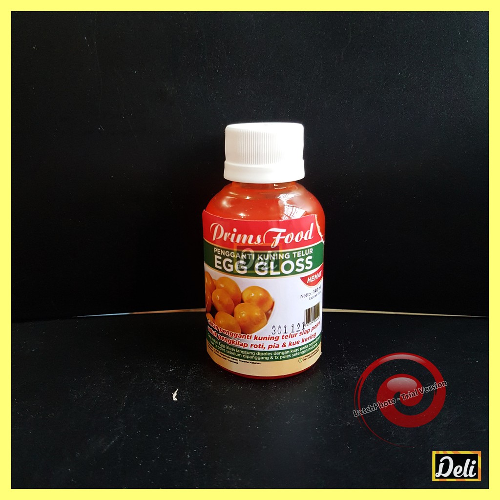 

Egg Gloss Prims Food 140ml / Pengkilap Kue Kuning Telur Egg Gloss Prims Food 140ml