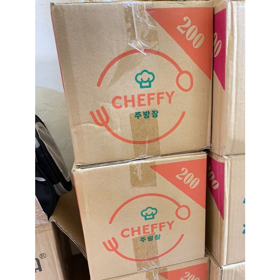 CHEFFY WRAPPING ROLL 20cm x 500 meter PLASTIK WRAP KEMASAN MAKANAN / CLING WRAP