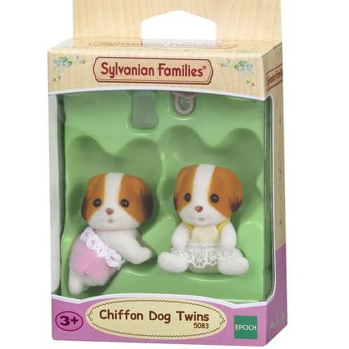_ 97B SYLVANIAN FAMILIES CHIFFON DOG TWINS ✽