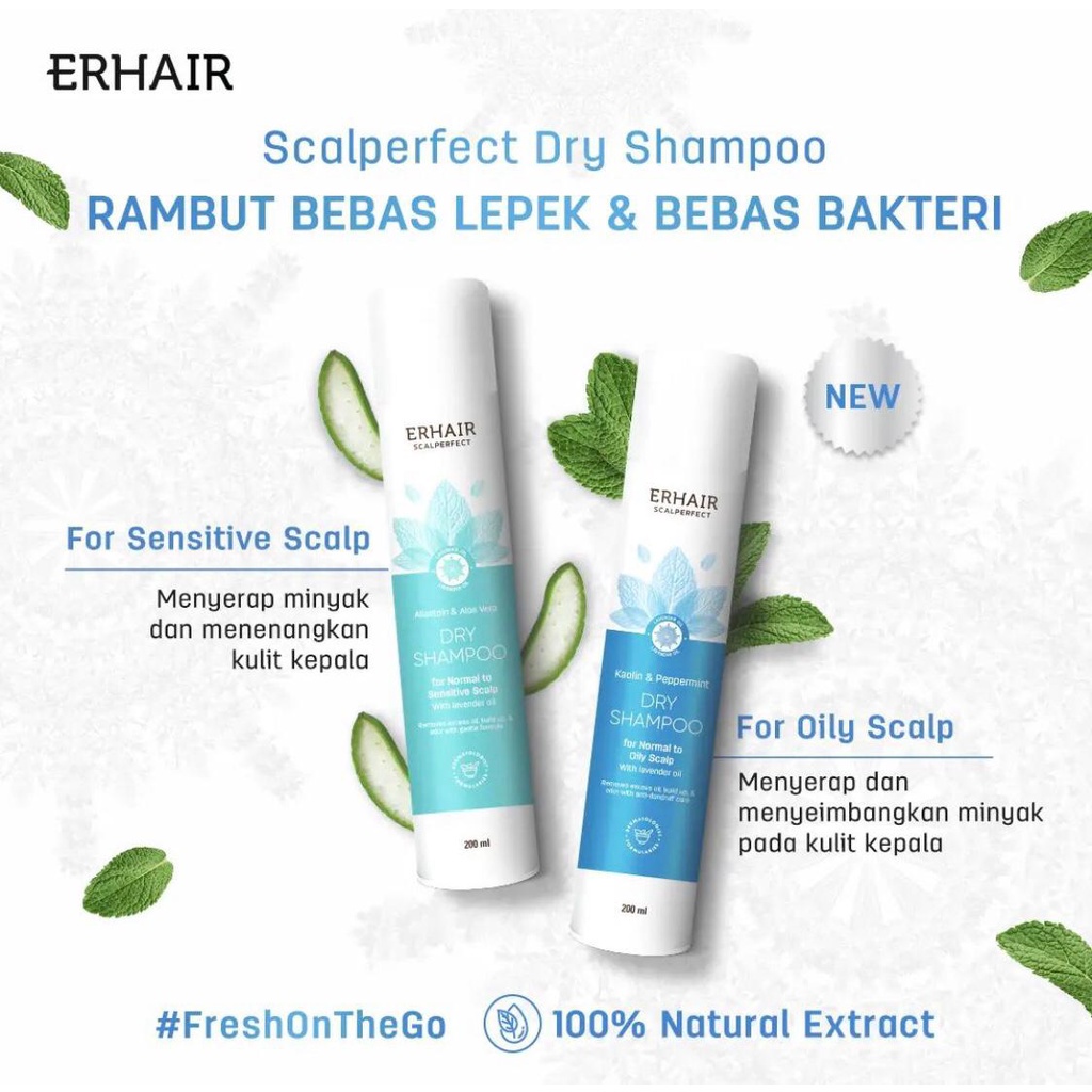❤ MEMEY ❤ ERHA Erhair Scalperfect Dry Shampoo 200ml