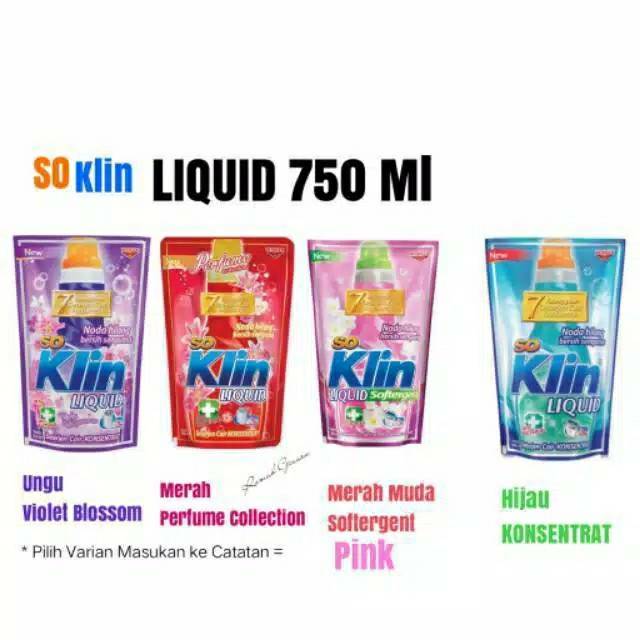 SO KLIN LIQUID 750 ML
