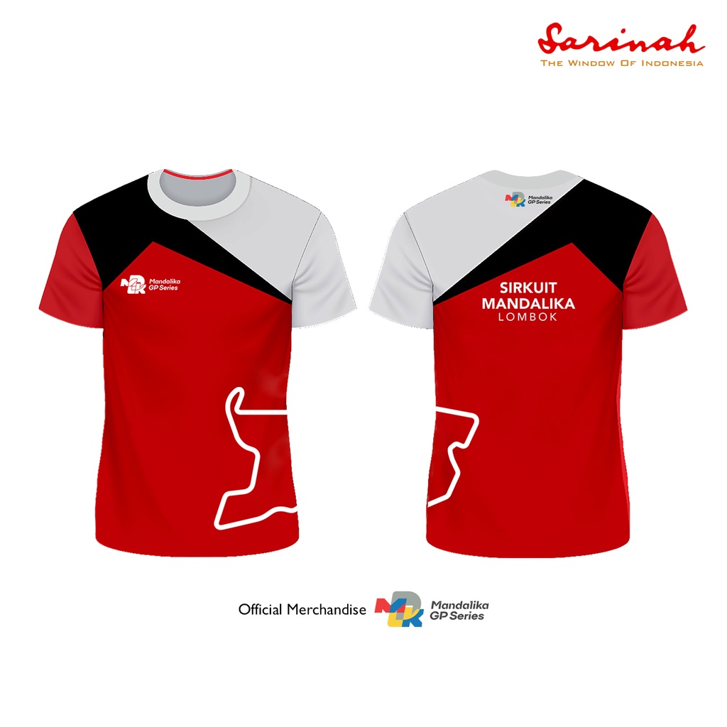 Kaos Jersey Official Merchandise GP Series Mandalika 2022 - Kode SA02