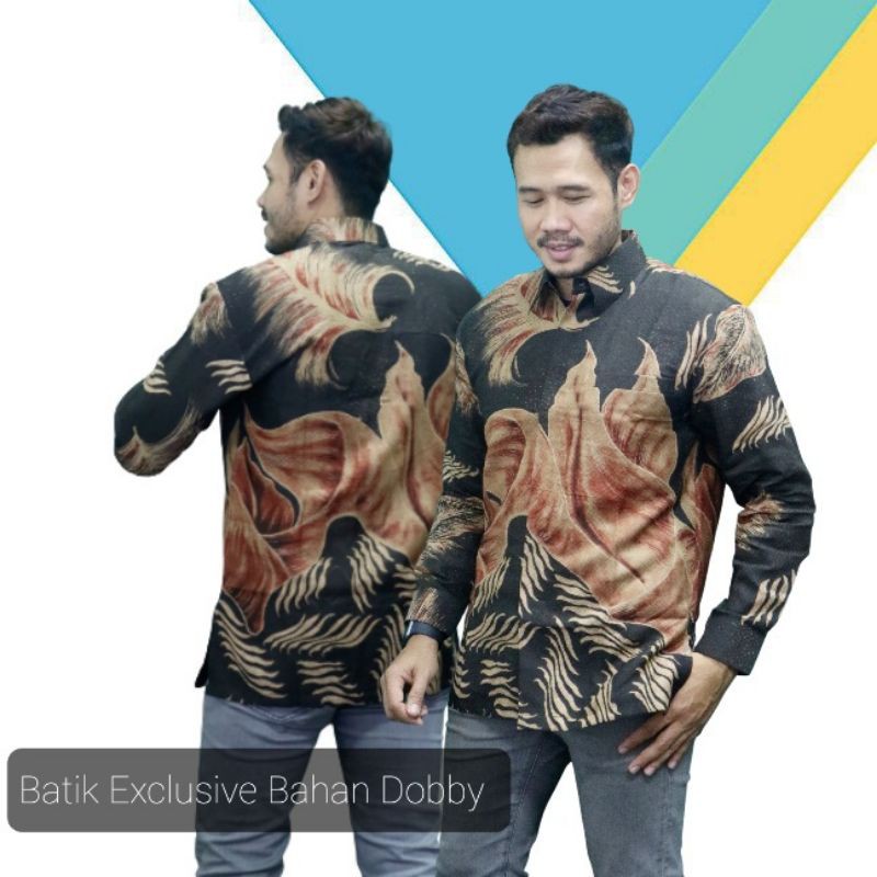 KEMEJA BATIK DOBBY TERBAIK