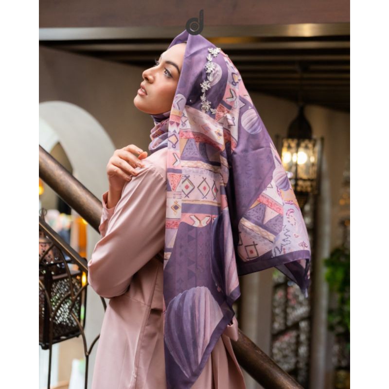 HIJAB DEENAY SIGNATURE TURKI CAPPADOCIA GRAPHITE