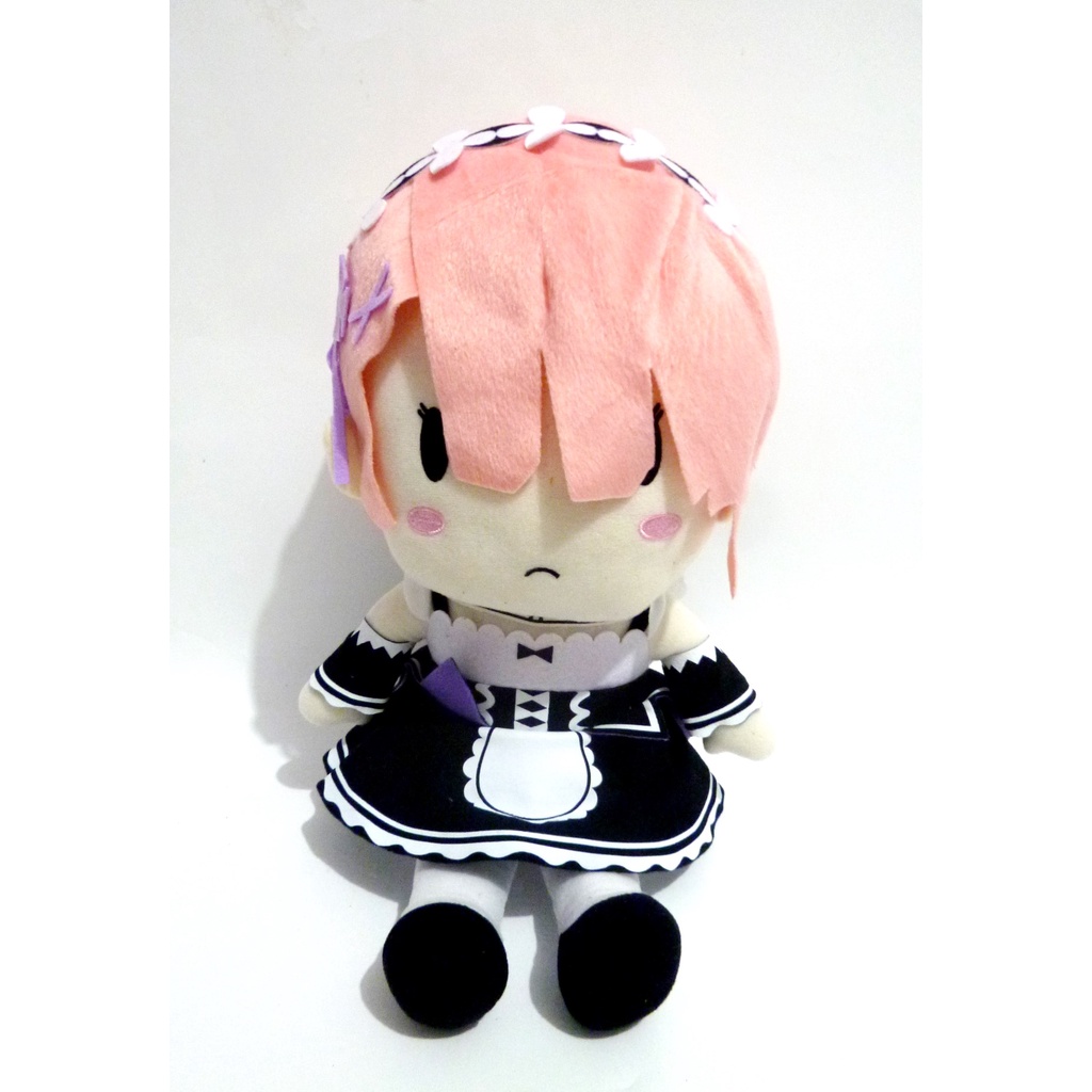 Boneka Ram Re:Zero Original Plush Doll Boneka Anime Jepang Maid