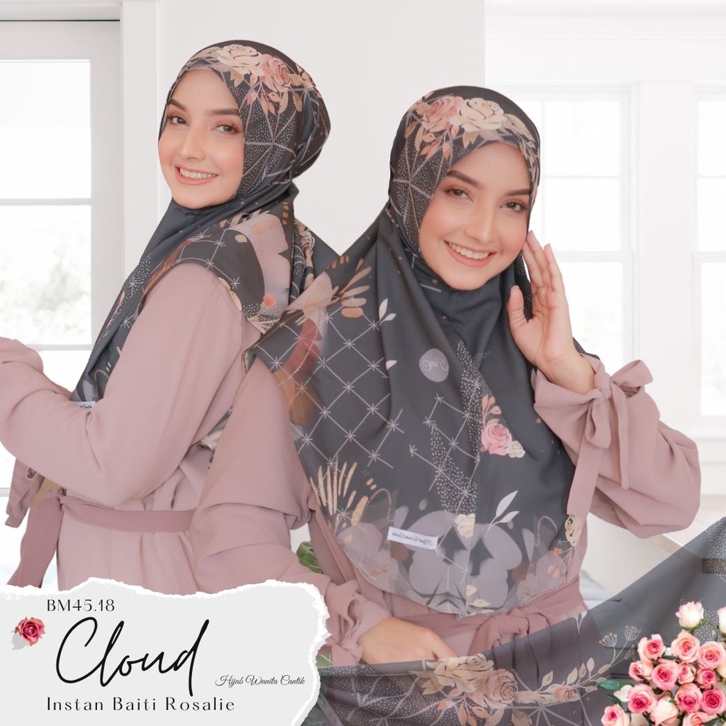 Hijabwanitacantik - Instan Baiti Rosalie Series | Hijab Instan | Jilbab Instan-Cloud