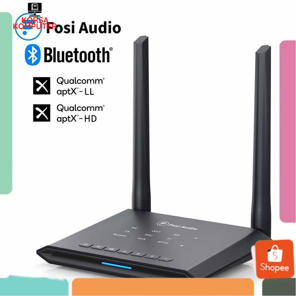 Bluetooth Receiver Transmitter Audio 3 in 1 Wireless Original Premium Fosi Audio 3 in 1 Bluetooth Receiver Transmitter - BT05
