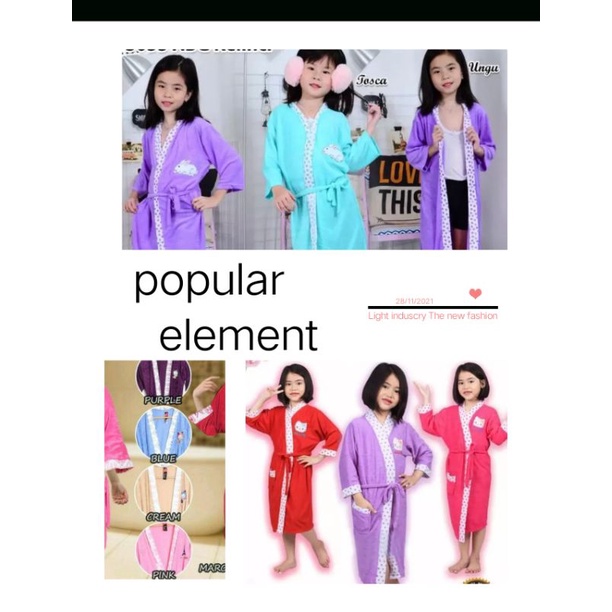 Handuk kimono anak