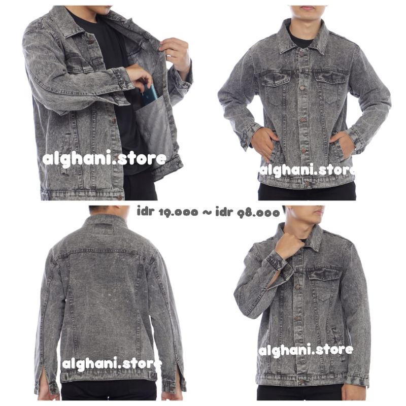 JAKET JEANS DENIM PRIA / JAKET JEANS SANWASH PRIA /  JAKET JEANS PRIA / JAKET JEANS / JAKET JEANS SO