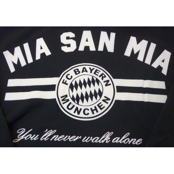 Best Obral Hoodie Sweater Mia San Mia Bayern Munchen Hitam Shopee Indonesia