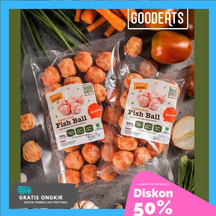 

GOOD EATS FISH BALL SALMON 500 GRAM