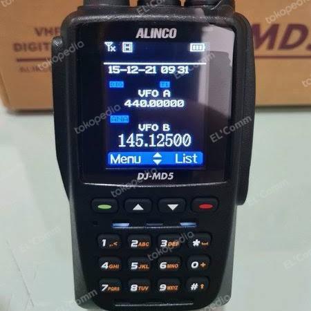 Satelit Radio Ht Alinco Dj-Md5