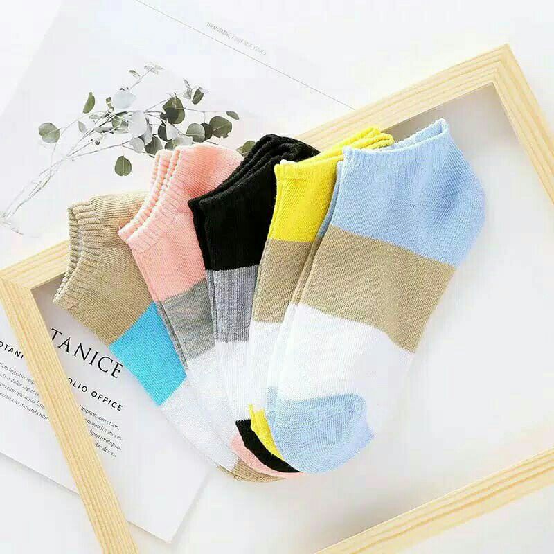 kaos kaki semata kaki 3 garis tebal